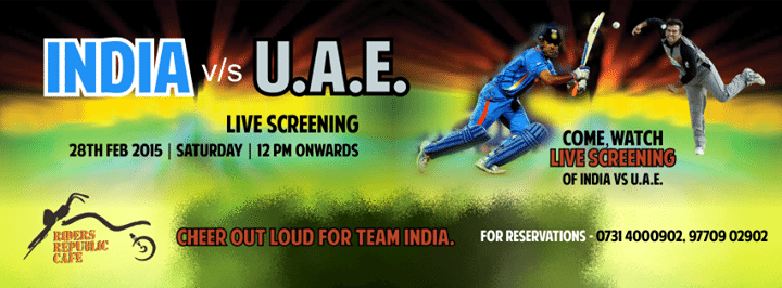 Live Screening of World Cup