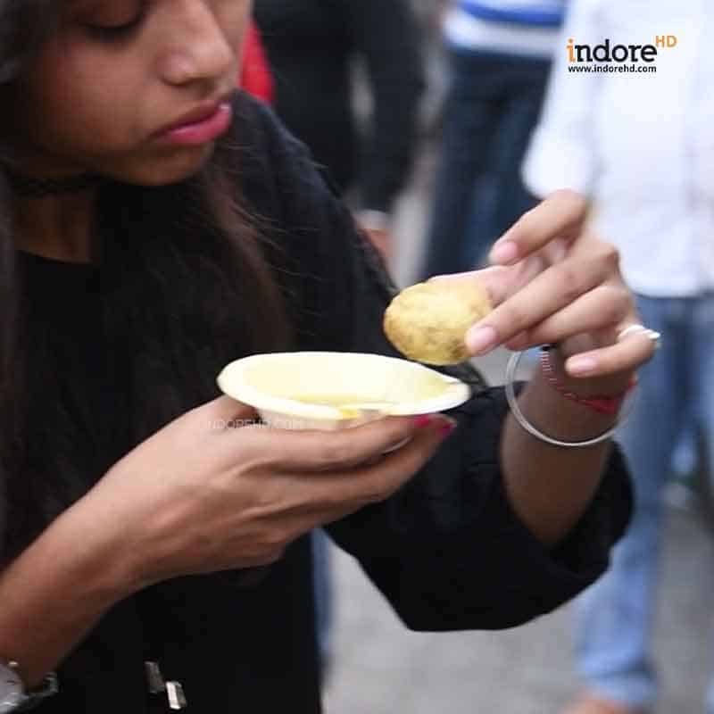 pani puri - food of indore