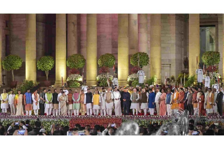 Modis 2019 Cabinet Minister Group Phto