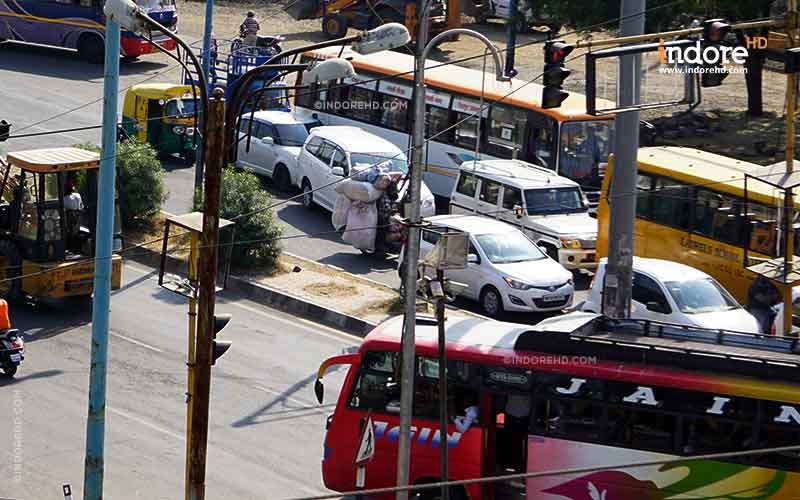 indore traffic roads- IndoreHD