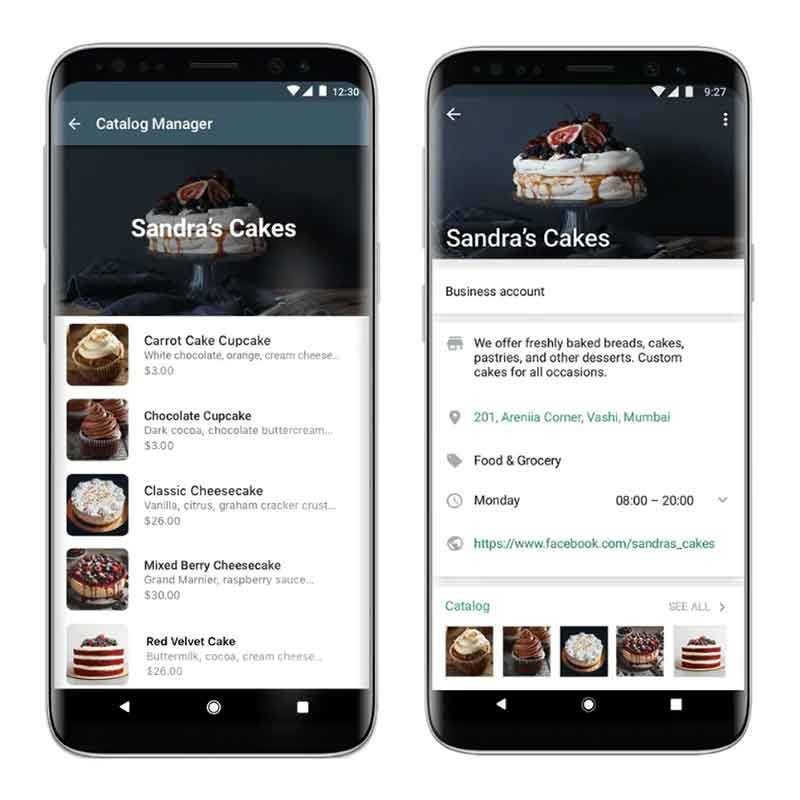 whatsapp business catalog feature 