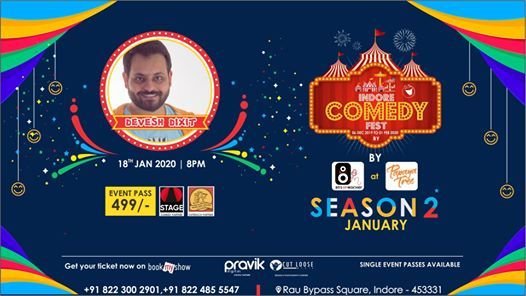 stand up comedy by Devesh Dixit- IndoreHD