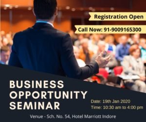 business opportunity seminar- hotel marriott- IndoreHD