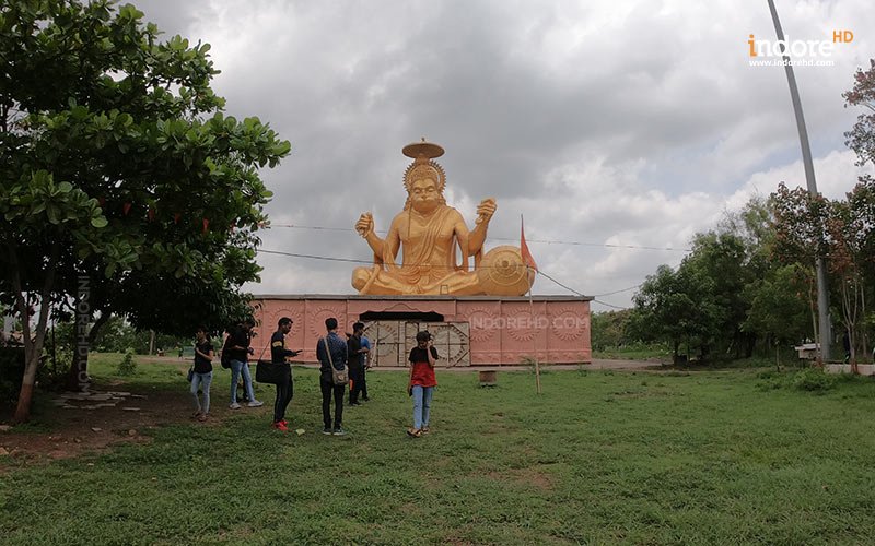 72 foot tall lord Hanuma's statue- IndoreHD