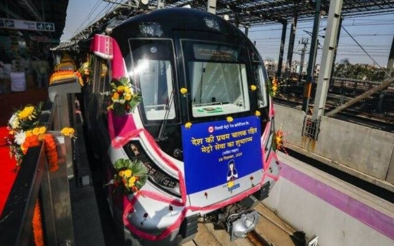 indias first driverless train