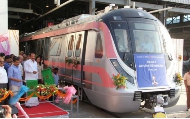 indias first driverless train