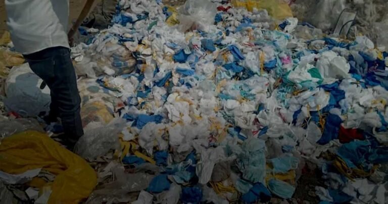 The curious case of mattresses stuffed with used masks